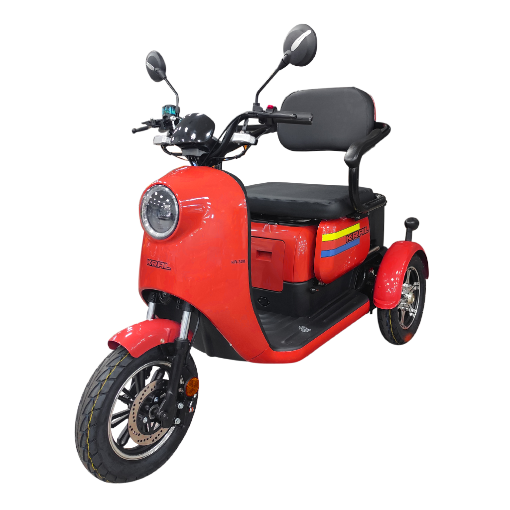 Elektrikli 3 Tekerli Mopedler